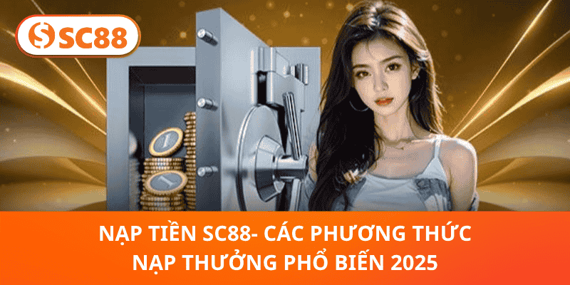 Nạp Tiền SC88 – Hướng Dẫn Các Phương Thức Thưởng Hot 2025